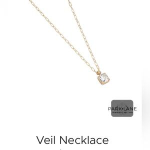 Park Lane Gold Chain Necklace with Crystal Pendant